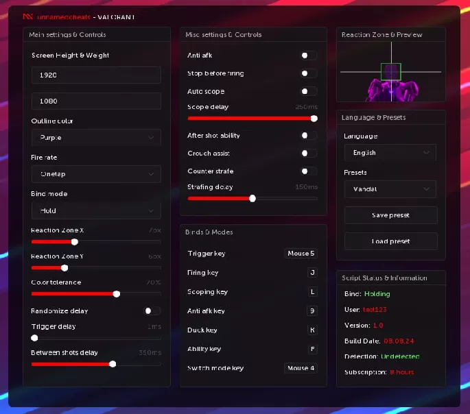 Top Tier Trigerbot NIMBUS preview